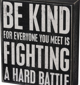 Box Sign - Be Kind