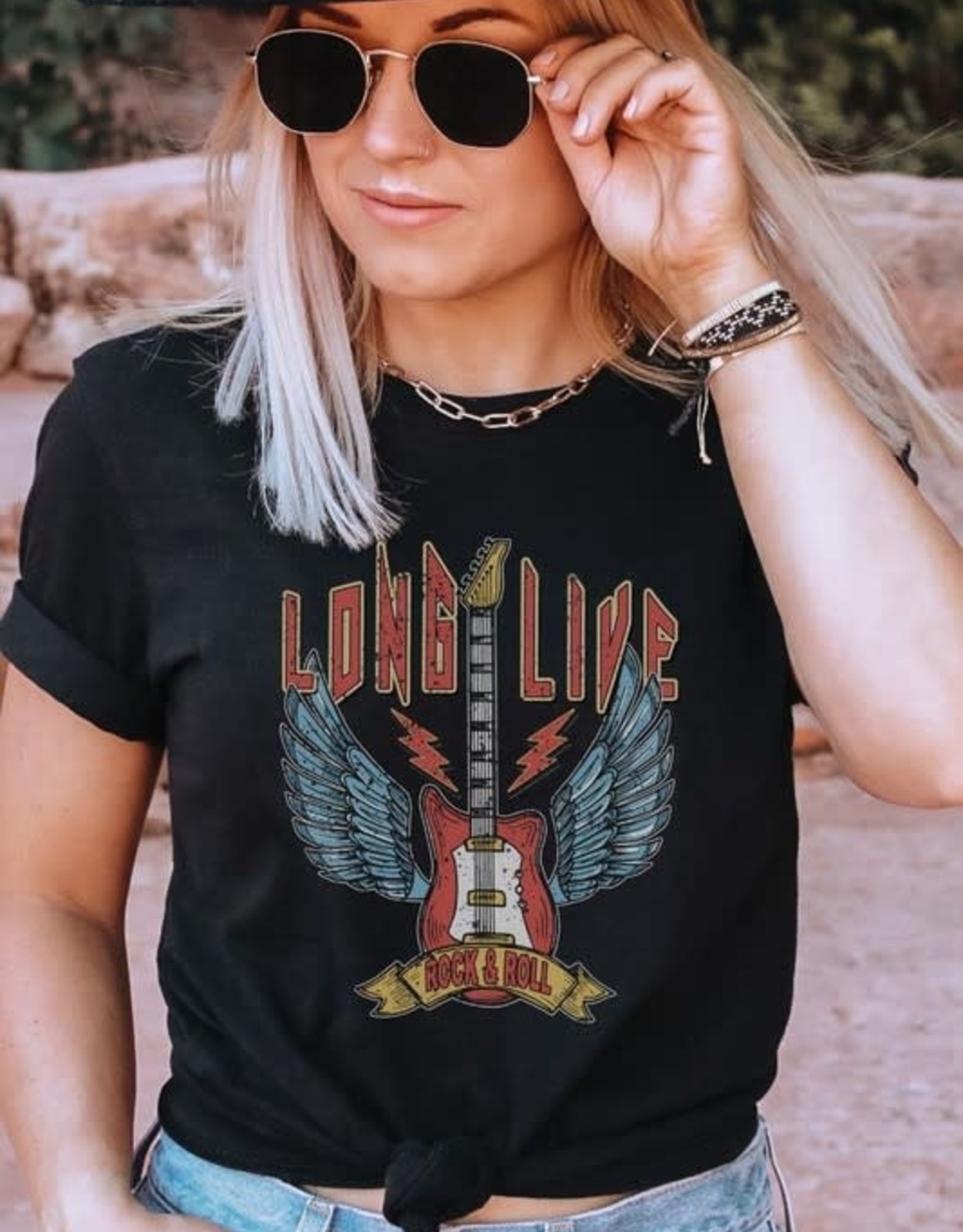 Long Live Rock N Roll Graphic Tee 