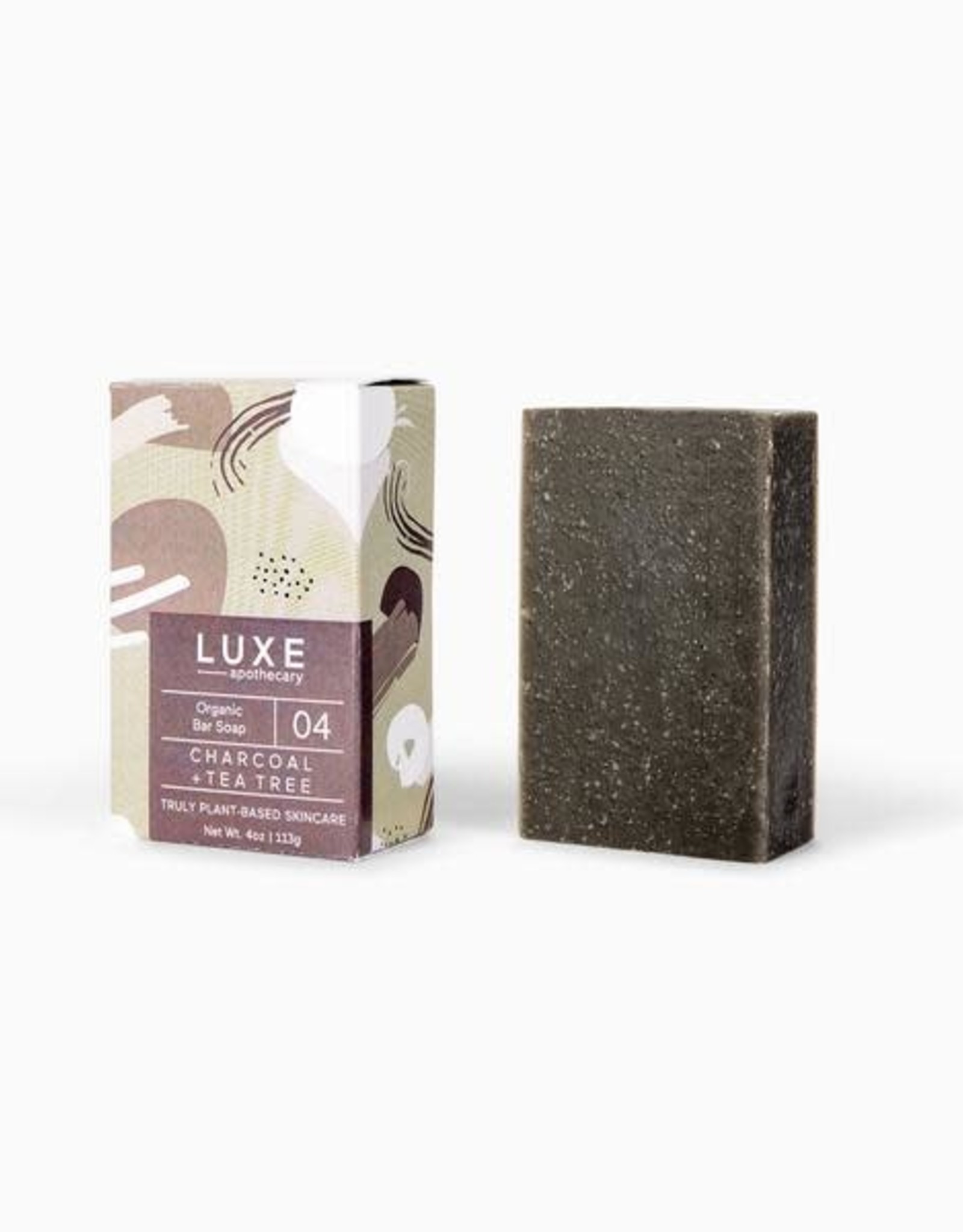 Charcoal & Tea Tree Organic Bar Soap