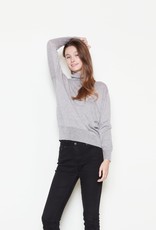 Wool Blended Turtleneck Assorted Colors One Size