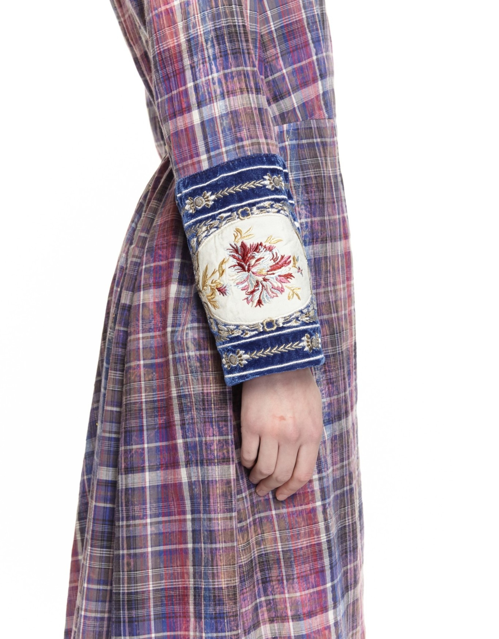 Aratta Purple Reign Maxi Wrap Dress Kimono