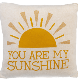 My Sunshine Cotton Knit Pillow