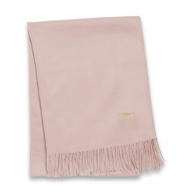 Thick Plain Scarf - Deep Blush  Pink