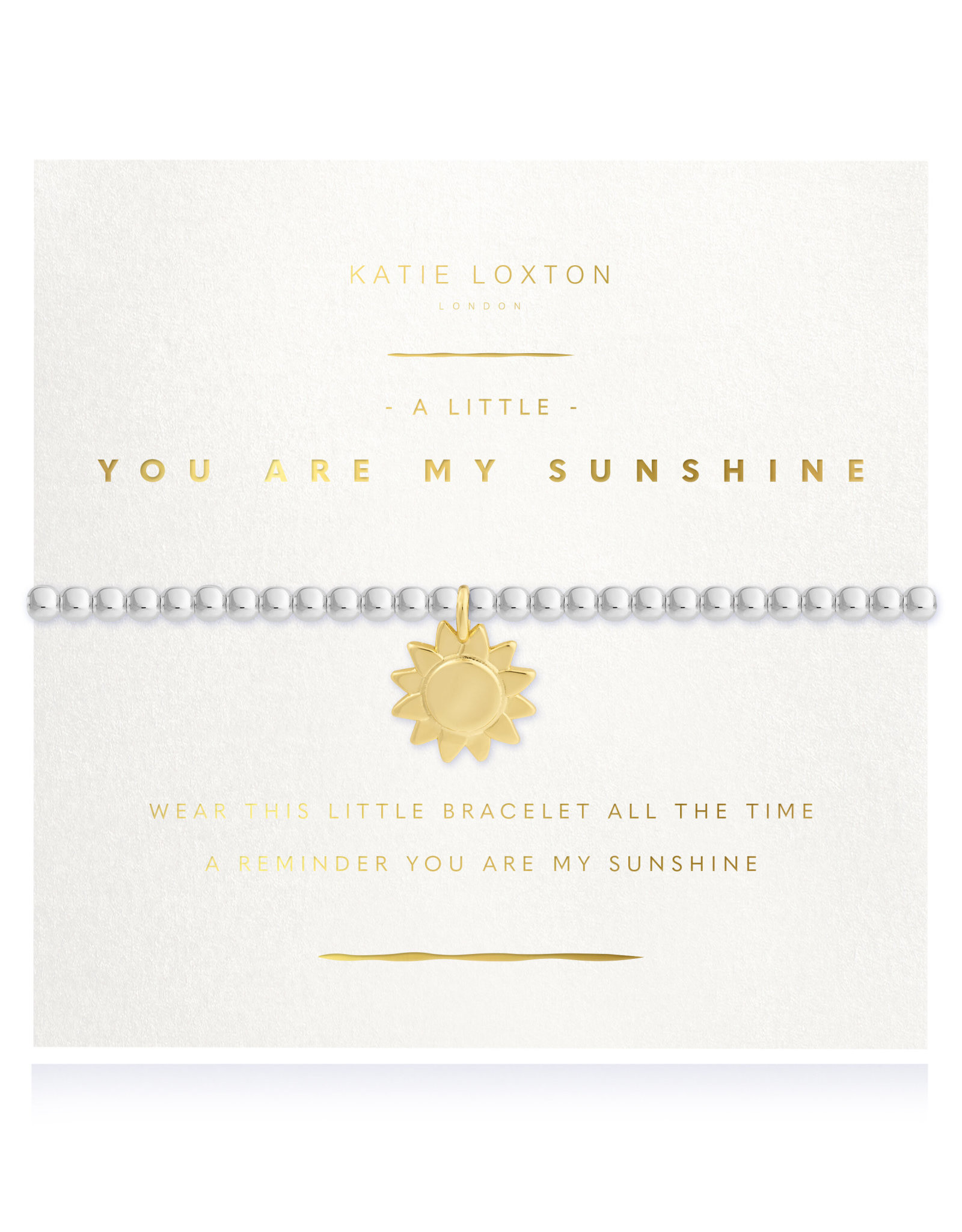 A little You Are My Sunshine