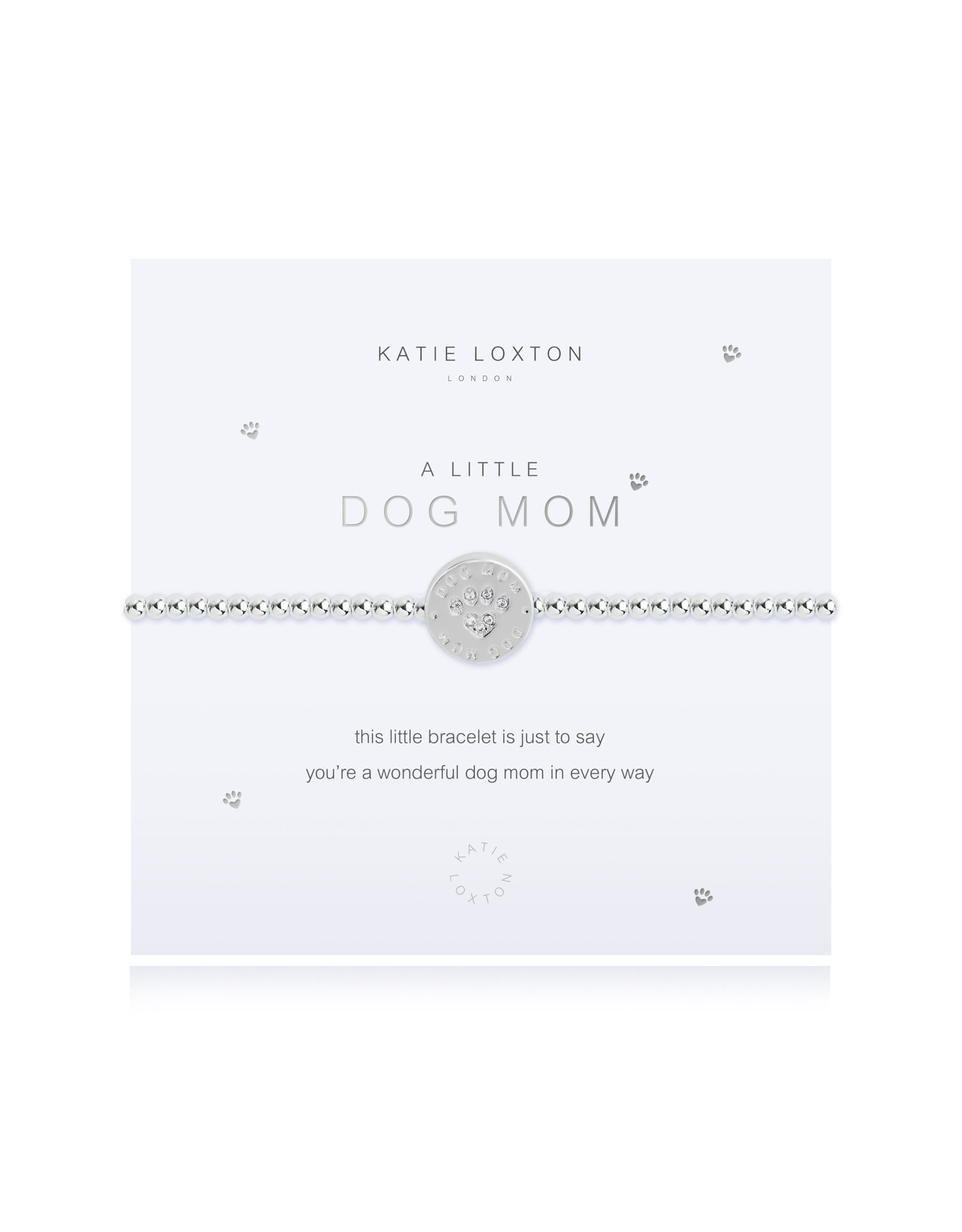 Katie Loxton A Little Dog Mom Bracelet