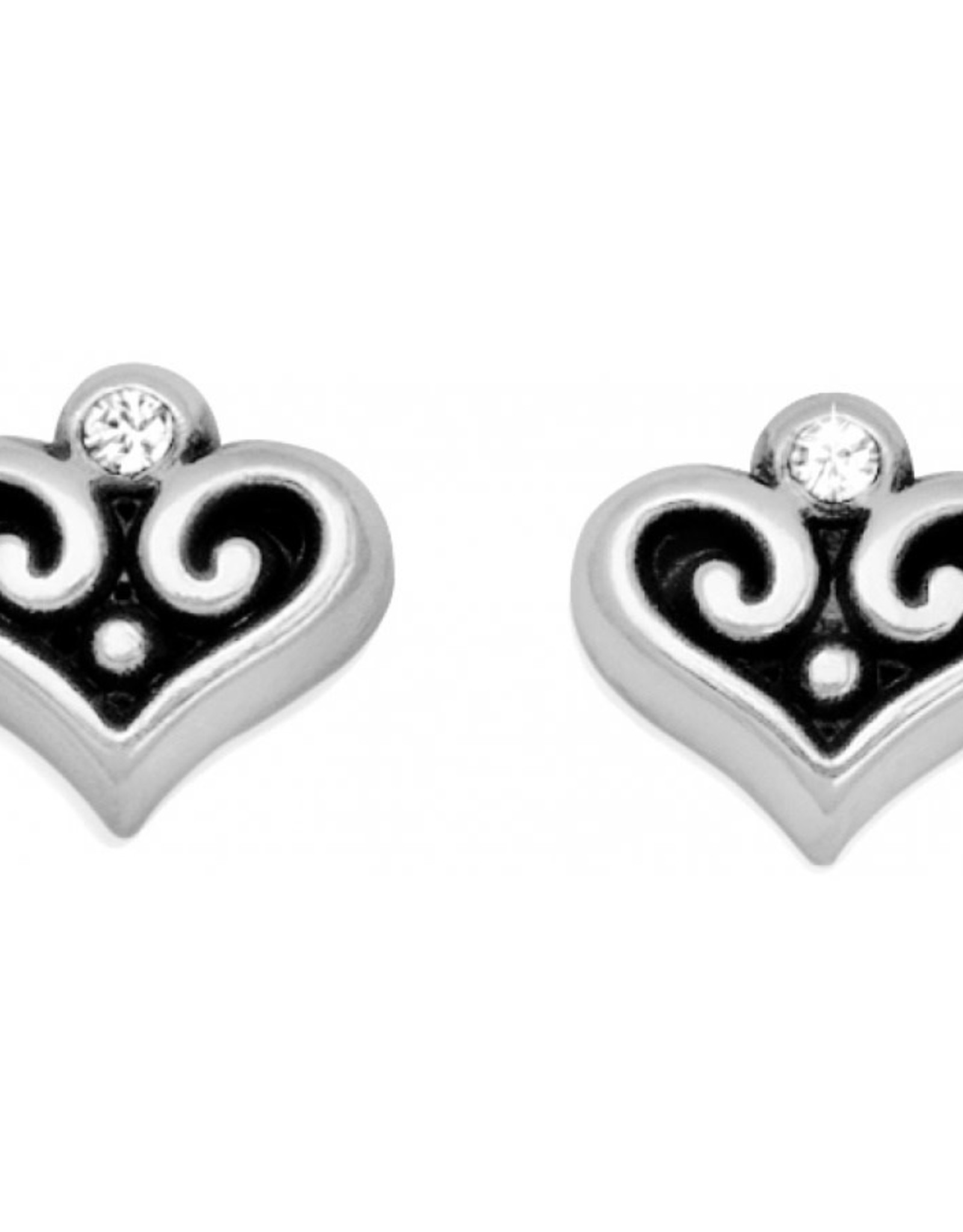 Alcazar Heart Mini Post Earrings