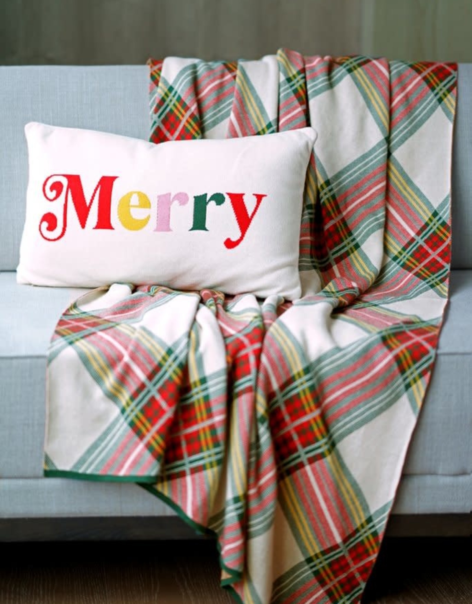Shiraleah Boone Christmas Throw Blanket