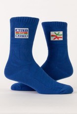 Blue Q Tag Socks