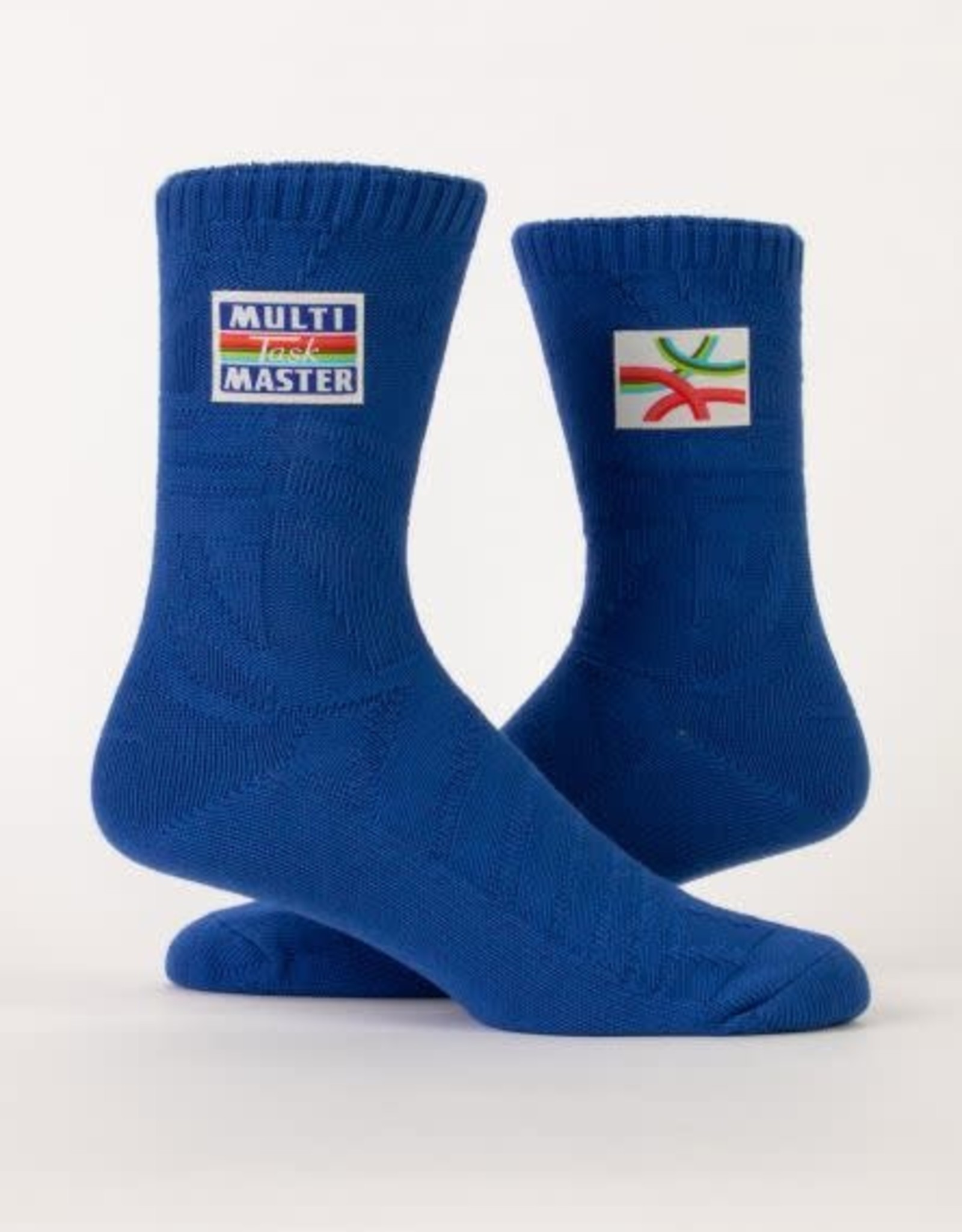 Blue Q Tag Socks