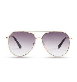 Coco & Carmen Hilary Aviator Sparkle Rim Sunglasses