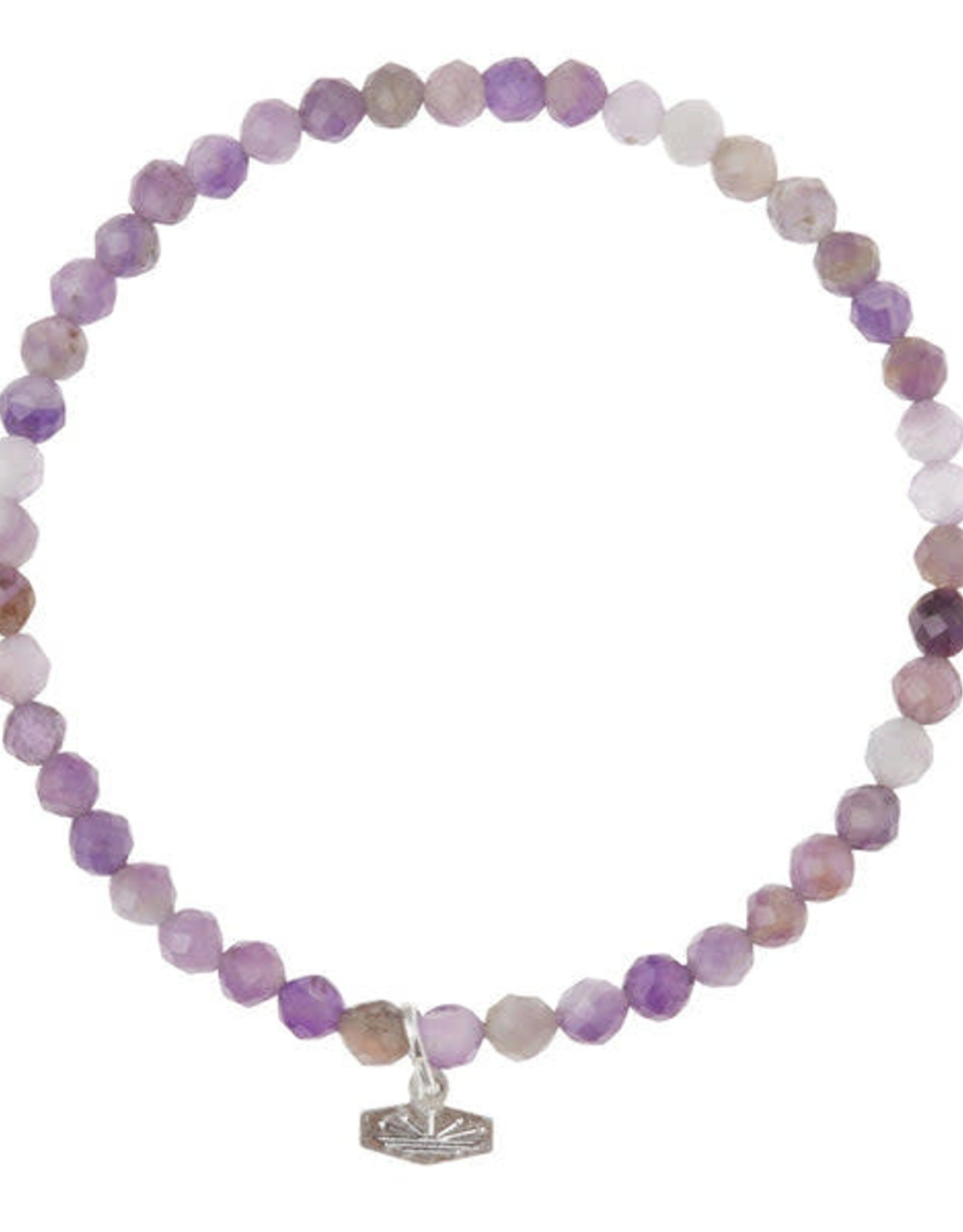 Mini Faceted Stone Stacking Bracelet