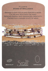 Fluorite Wrap Bracelet/Necklace