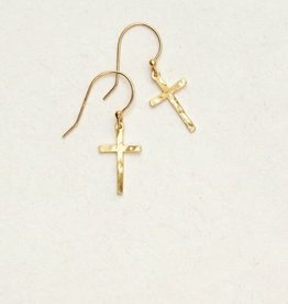 Love and Honor Cross Earrings