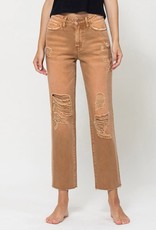 Vervet Coco Straight Cropped Jeans