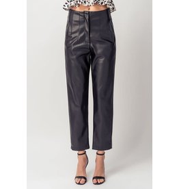 Trend:Notes Faux Leather Pants