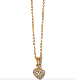 Meridian Zenith Heart Necklace Gold