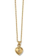 Meridian Zenith Heart Necklace Gold