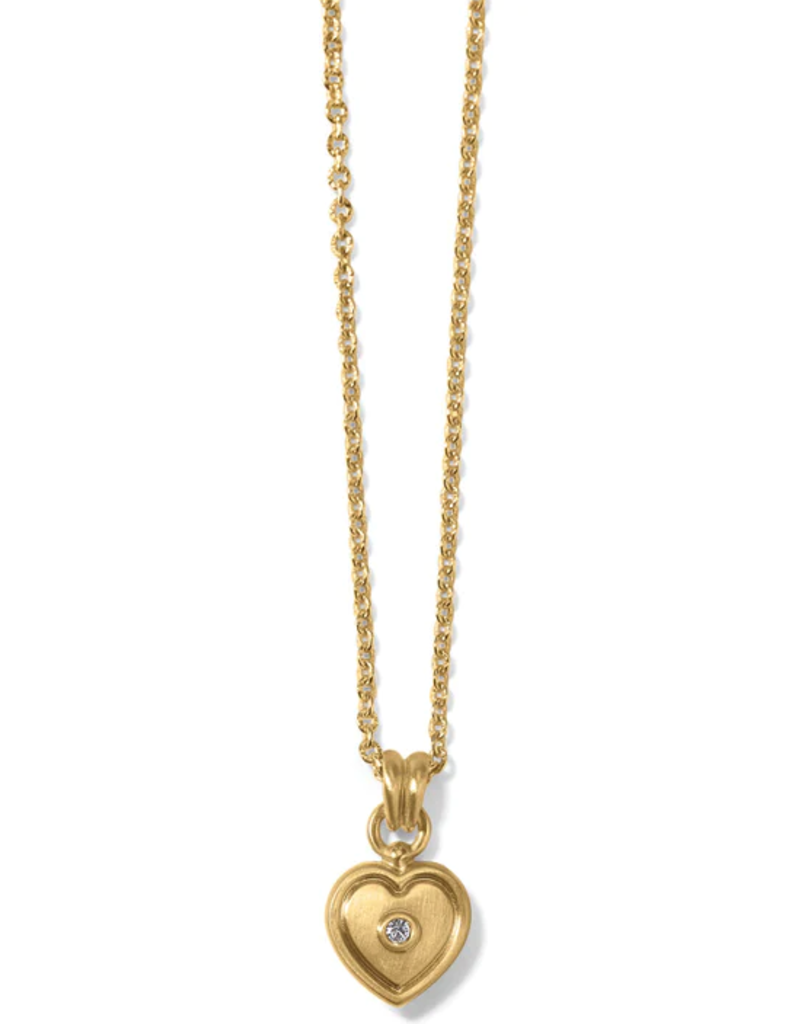 Meridian Zenith Heart Necklace Gold