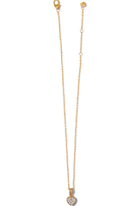 Meridian Zenith Heart Necklace Gold