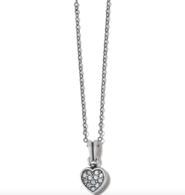 Meridian Zenith Heart Necklace Silver