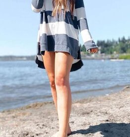 Striped Oversized Top