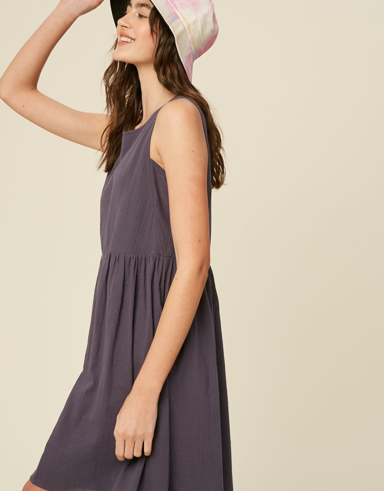 Cotton Sleeveless Dress