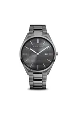 Watch Ultra Slim Polished and Brushed Grey