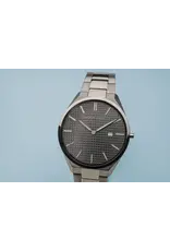 Watch Ultra Slim Polished and Brushed Grey