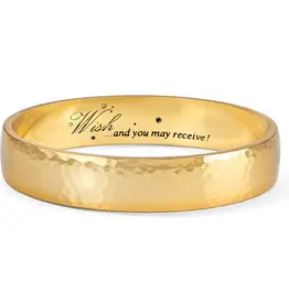 Apollo Gold Brushed Bangle