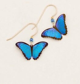 Blue Radiance Bella Butterfly Earrings