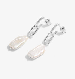 A Littles & Co. A Little Lumi Pearl Link- silver earring