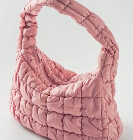 Do Everything in Love Quilted Puffer Shoulder Bag Small