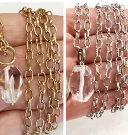 Katia Designs Crystal Quartz Layering Necklace