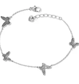 Solstice Butterfly Anklet
