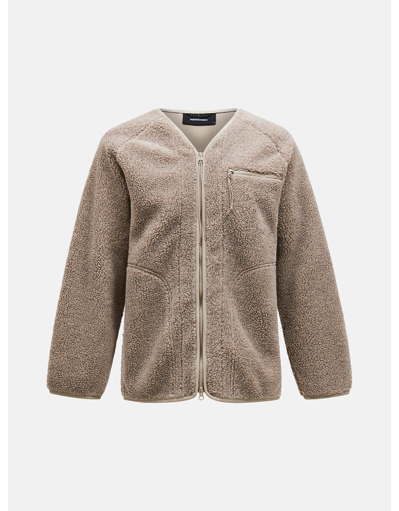 Peak Performance Heavy Pile Oversized Cardigan Men