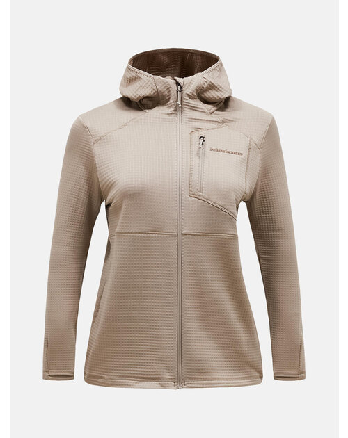 Summer 2025 Trail Polartec Zip Hood Women