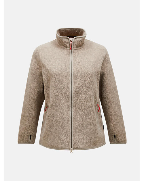 Summer 2025 Pile Zip Jacket Women