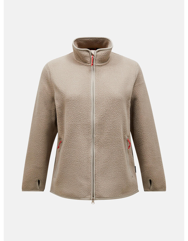 Summer 2025 Pile Zip Jacket Women