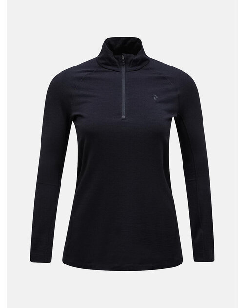 Winter 2025 Magic Half Zip Wool-blend Baselayer Women