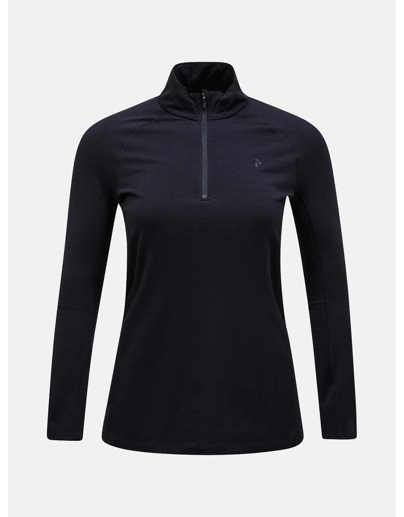 Winter 2025 Magic Half Zip Wool-blend Baselayer Women