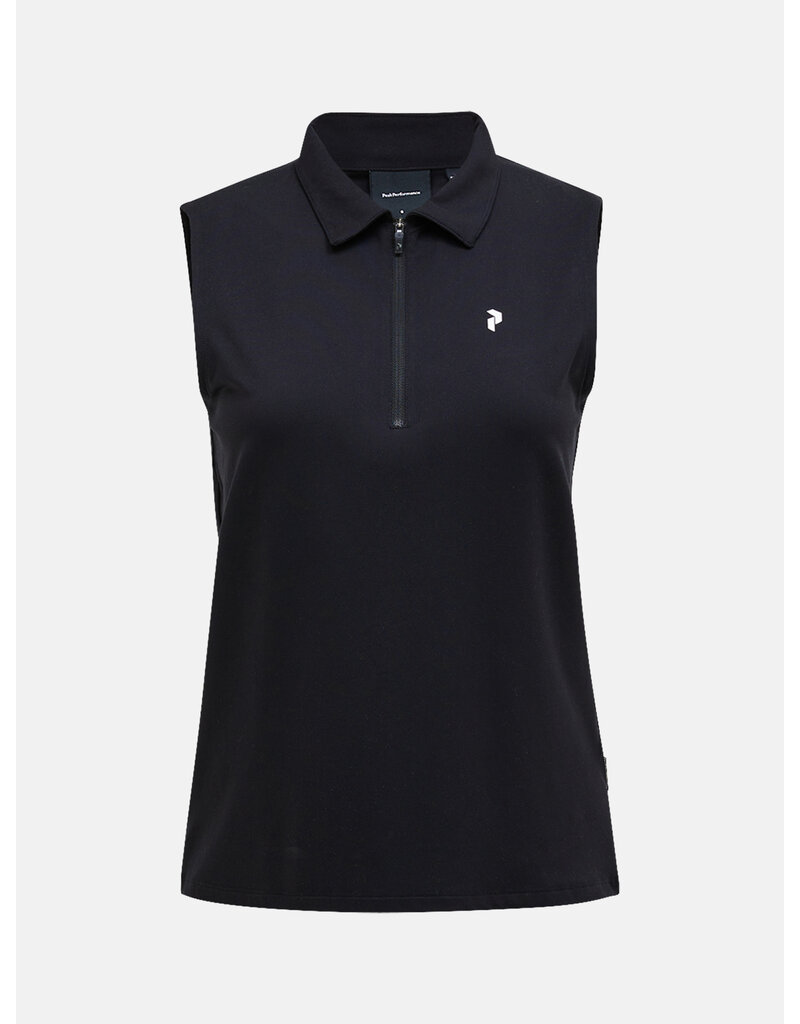 Summer 2026 Comfort Zip Sleeveless Polo Women