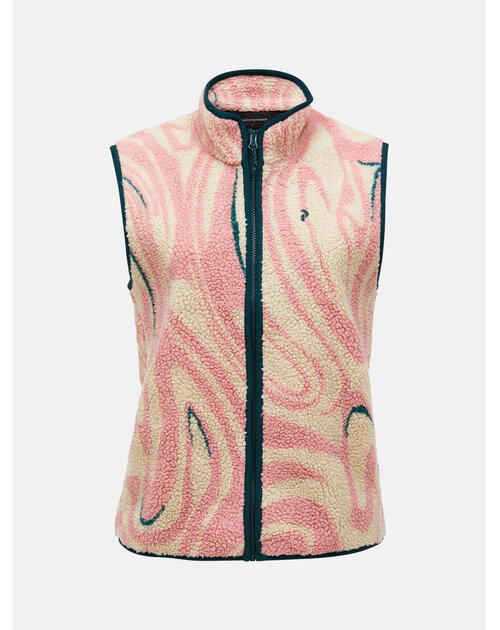 Summer 2026 Graphic Pile Vest Women