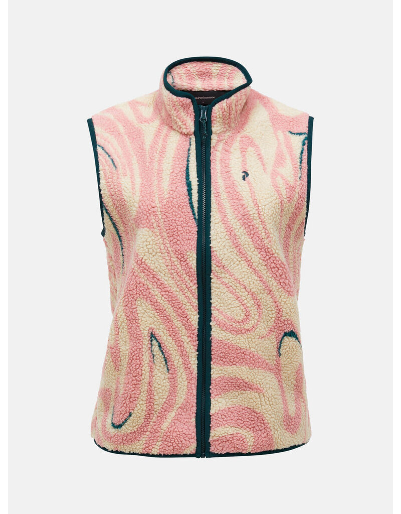 Summer 2026 Graphic Pile Vest Women