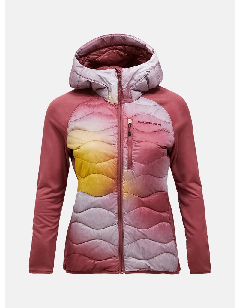 Summer 2026 Helium AOP Down Hybrid Hood Women