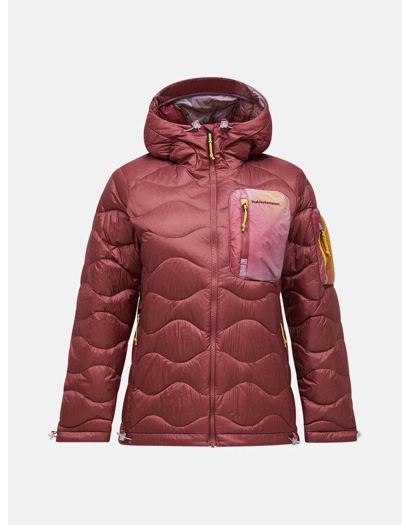 Summer 2026 Helium AOP Utility Down Hood Women