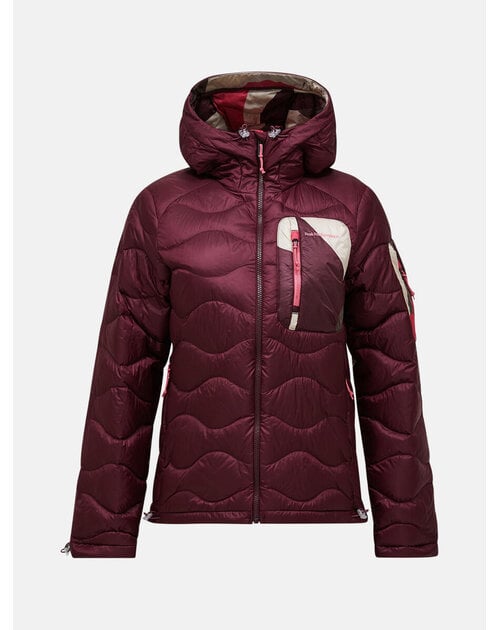Winter 2026 AOP Helium Utility Down Hood Women