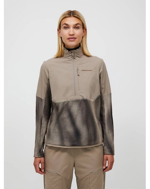 Winter 2026 AOP Freelight Alpha Half Zip Women