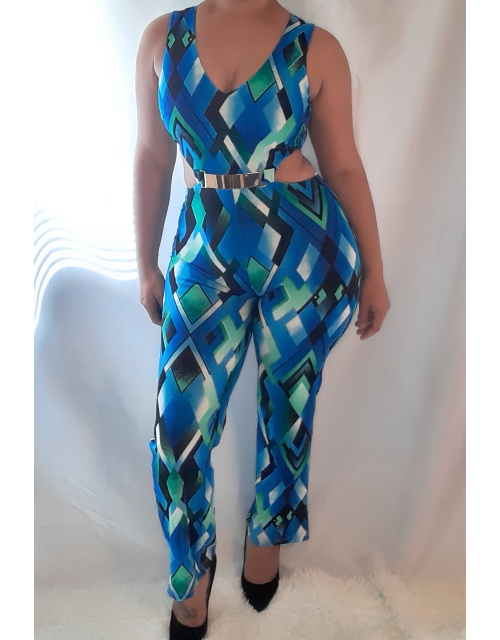 Side Open Jumpsuit