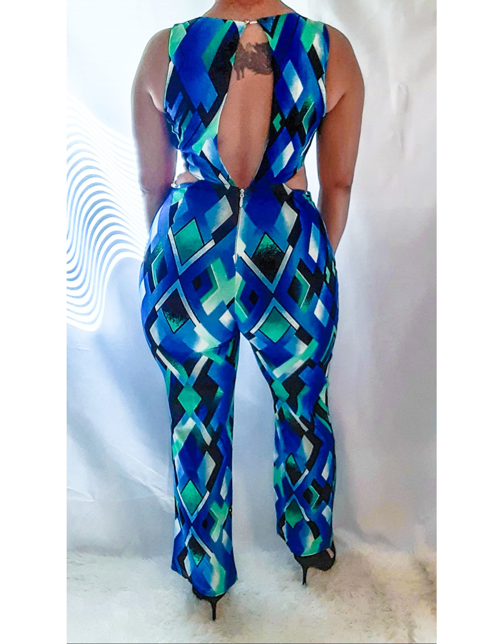 Side Open Jumpsuit