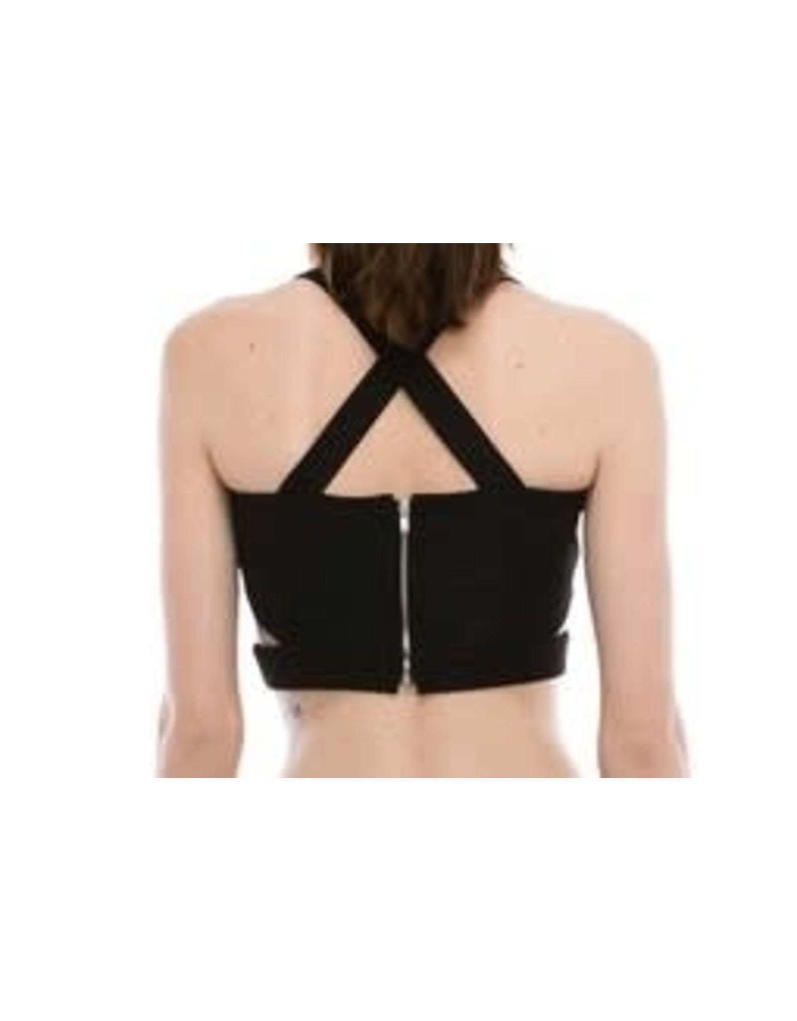 Cut Out Crop Top